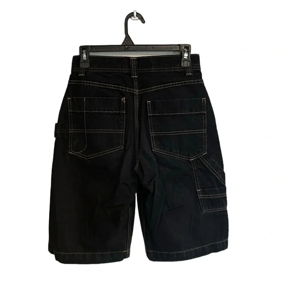 Arizona Carpenter Jeans Shorts Youth Size 16 Slim Fit Dad Shorts Retro High Rise